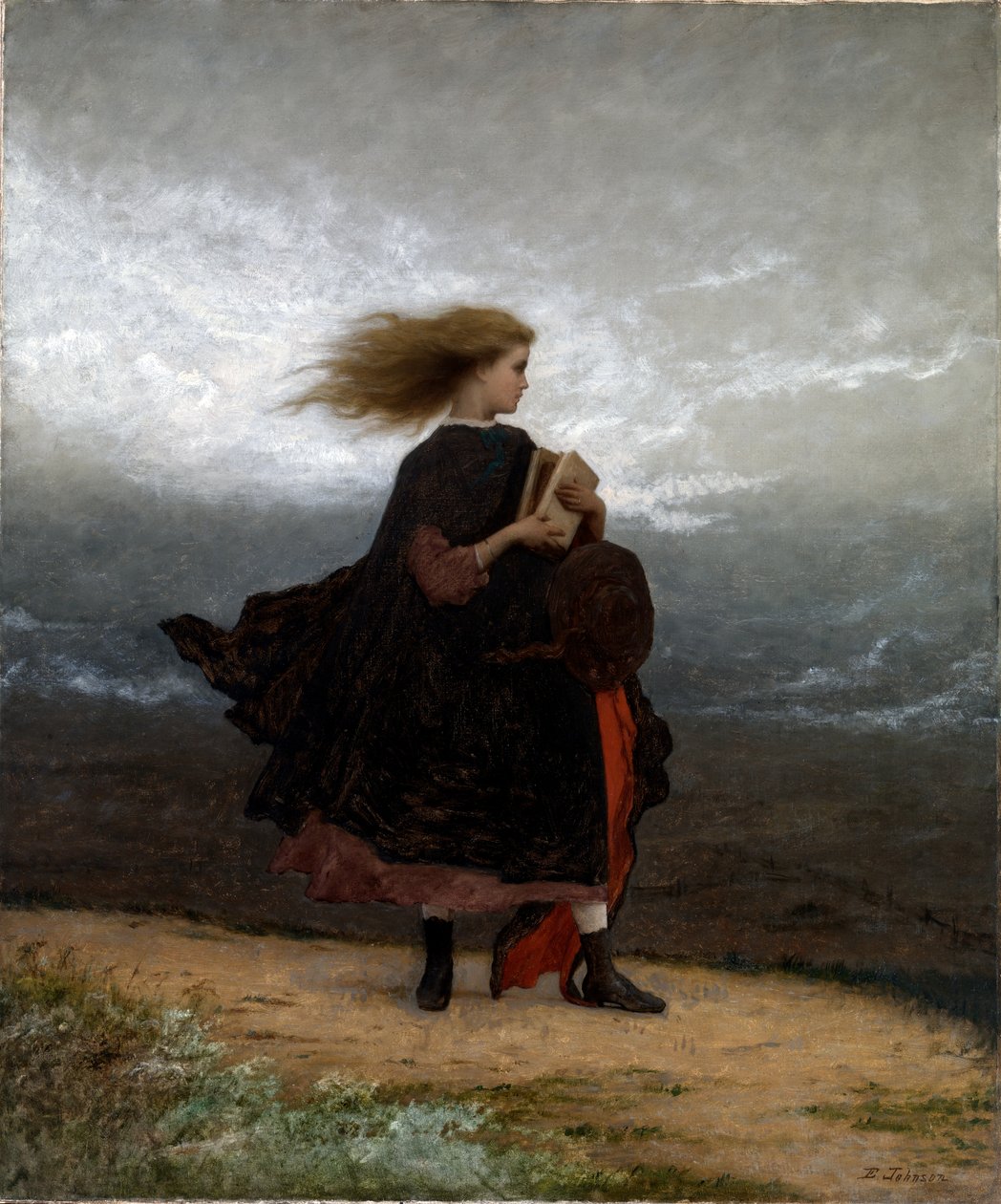 A garota que deixei atrás de mim de Eastman Johnson