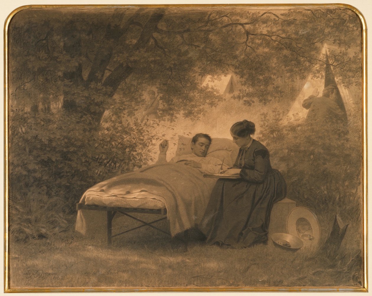 A Carta para Casa de Eastman Johnson