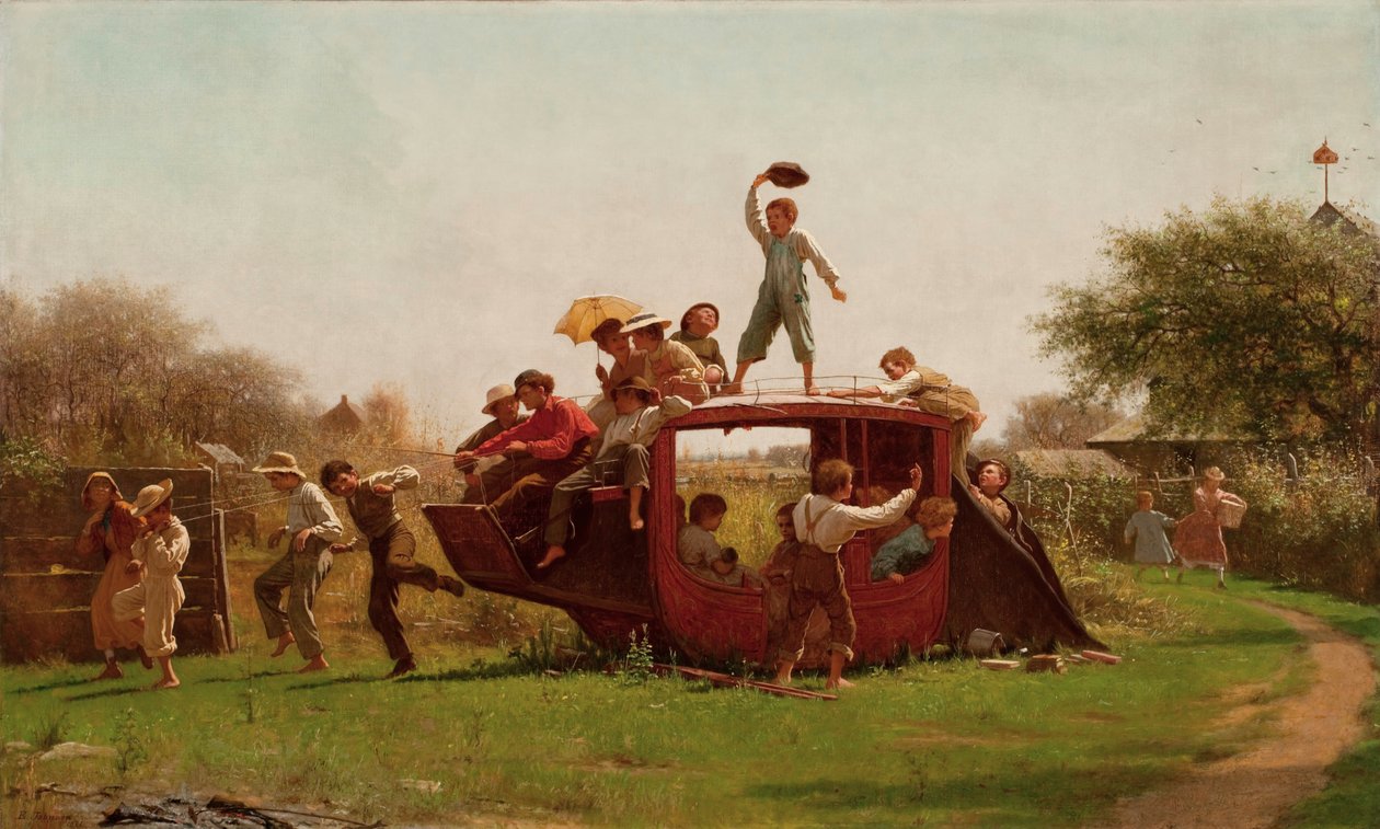 A velha diligência de Eastman Johnson