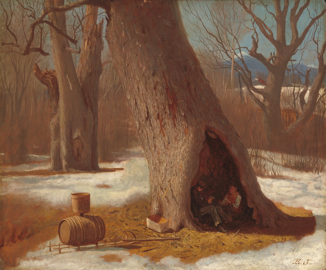 Os vadios de Eastman Johnson