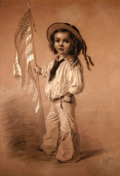 O Jovem Comodoro de Eastman Johnson