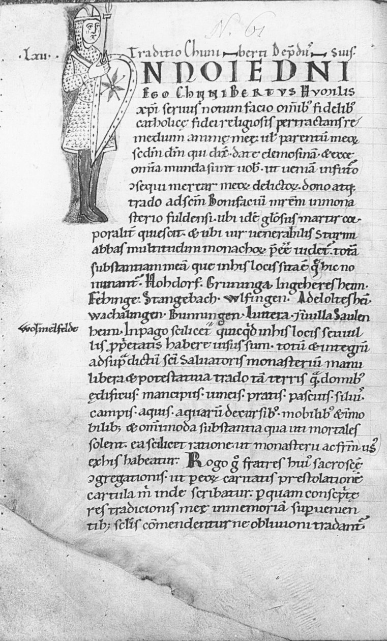 A primeira menção do lugar Stangenbach, agora parte do município Wüstenrot, em um documento do ano 779, que é reproduzido em cópia no Codex Eberhardi do século XII de Eberhard Kieser