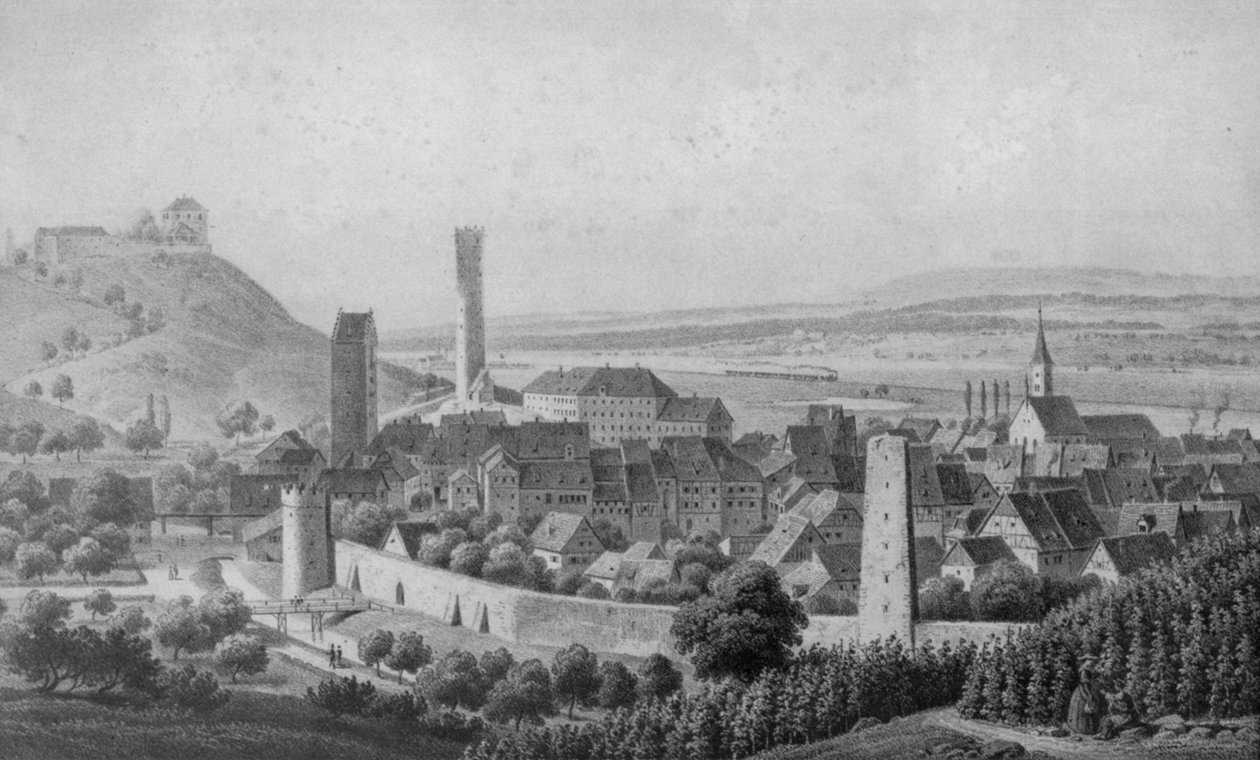 Ravensburg do nordeste de Eberhard Emminger