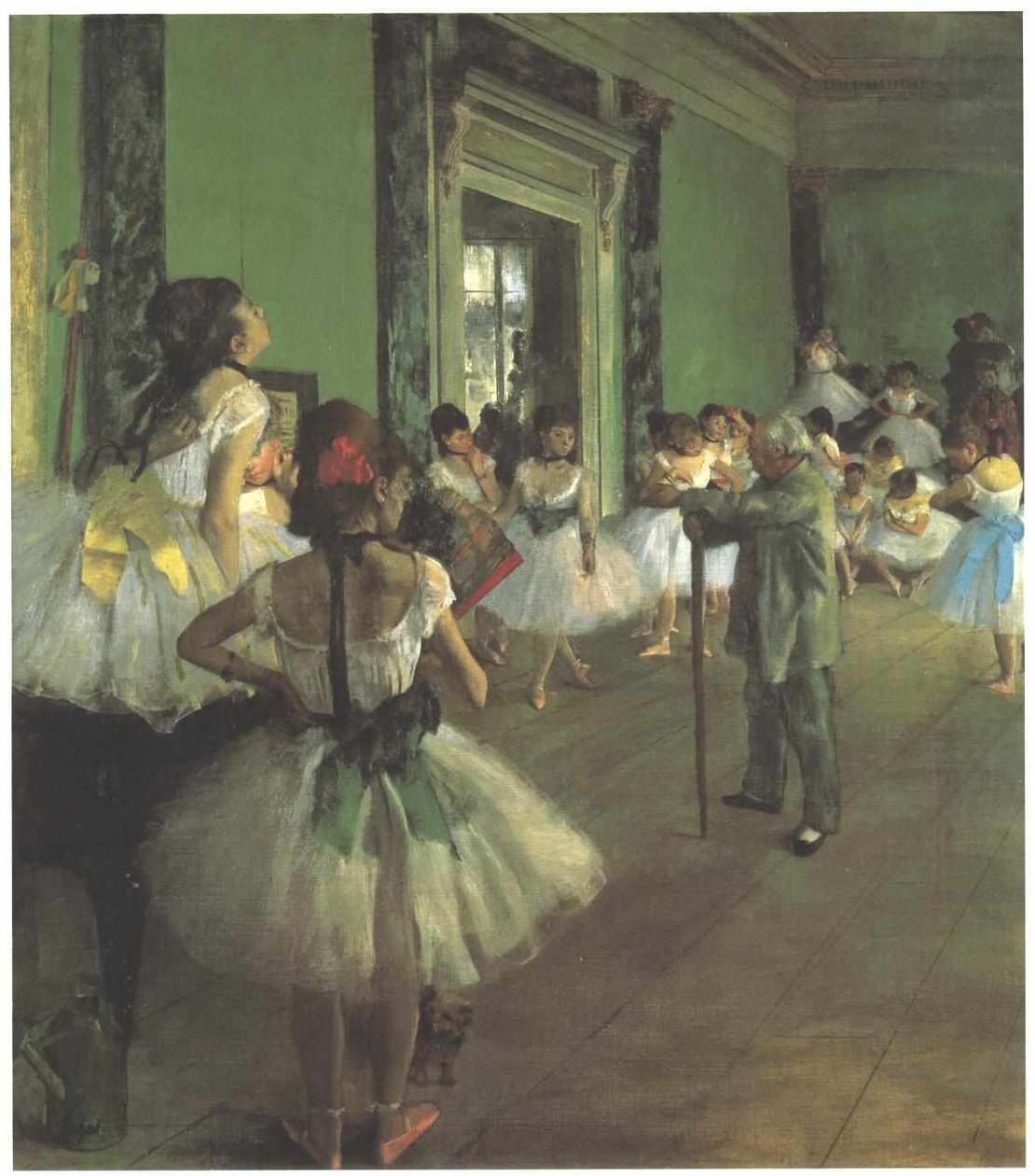 A classe de dança A classe de dança Alemanha: as aulas de dança de Edgar Degas