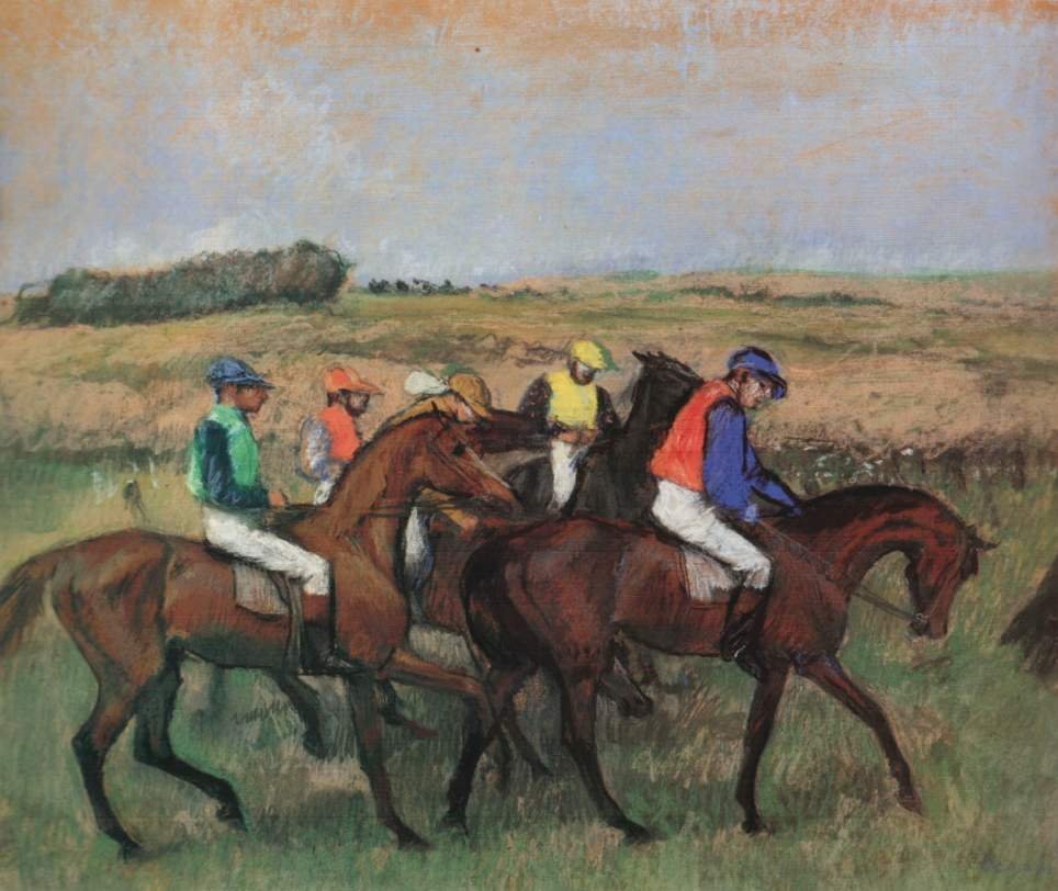 Corridas de Edgar Degas
