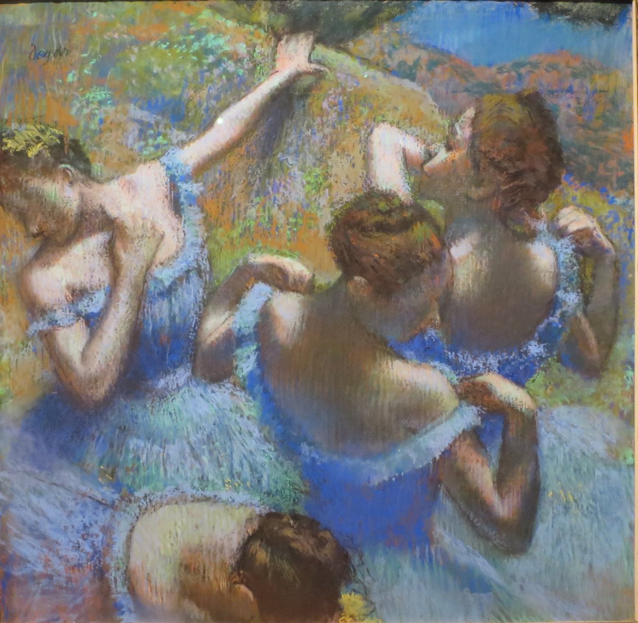 Tanzerinnen em Blaun de Edgar Degas