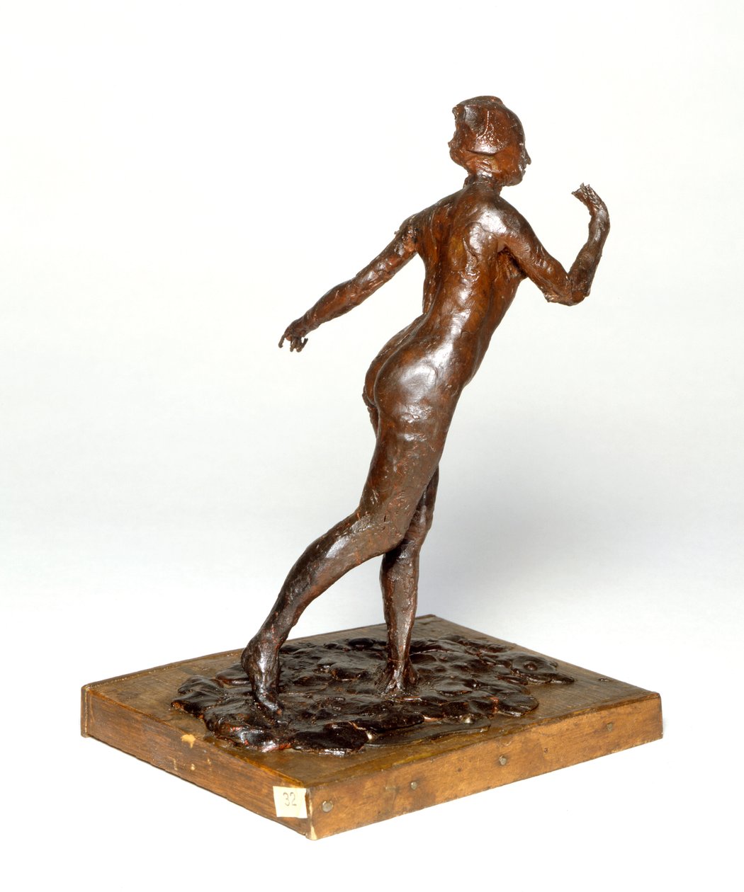 Dancer Bowing, c.1895 (cera vermelha) de Edgar Degas