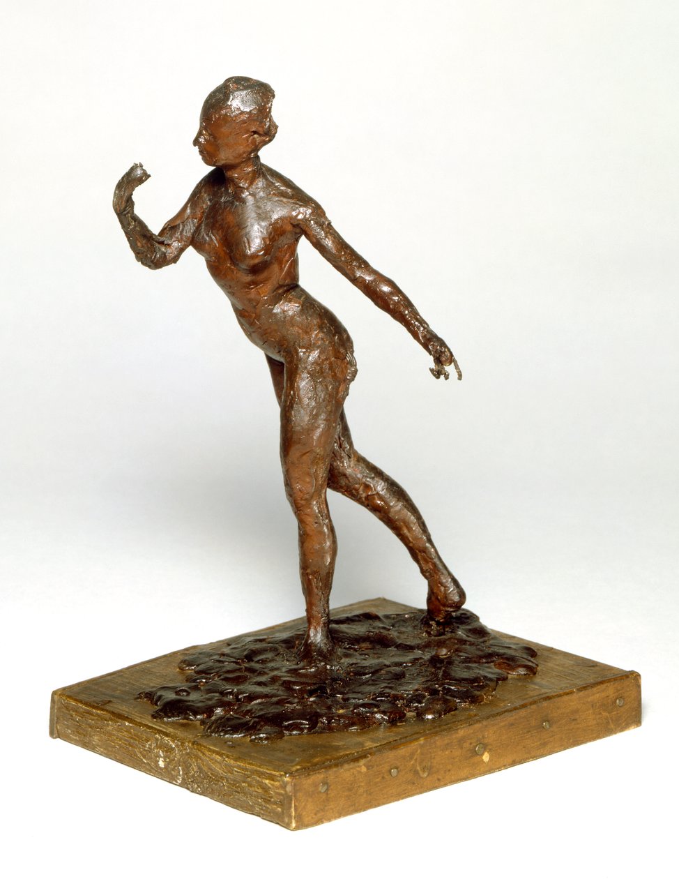Dancer Bowing, c.1895 (cera vermelha) de Edgar Degas