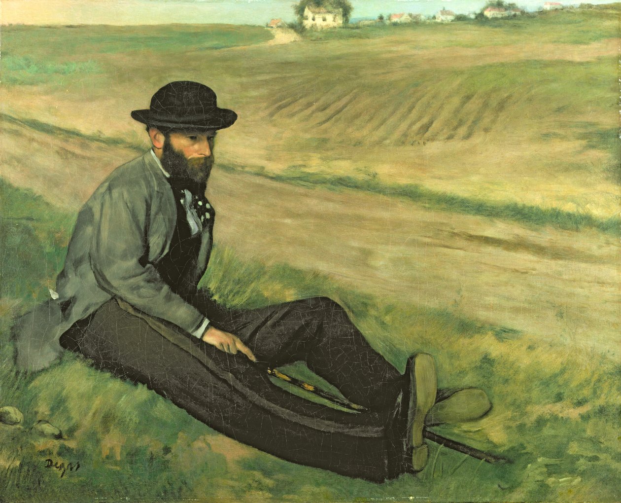 Eugene Manet de Edgar Degas