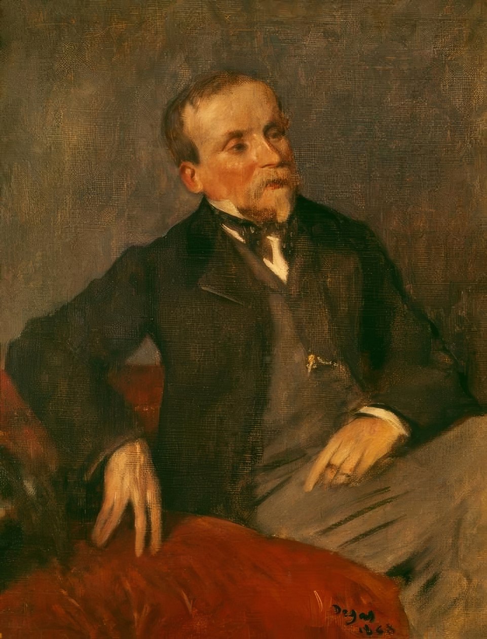 Evariste de Valernes (1816-1897) pintor e amigo do artista de Edgar Degas
