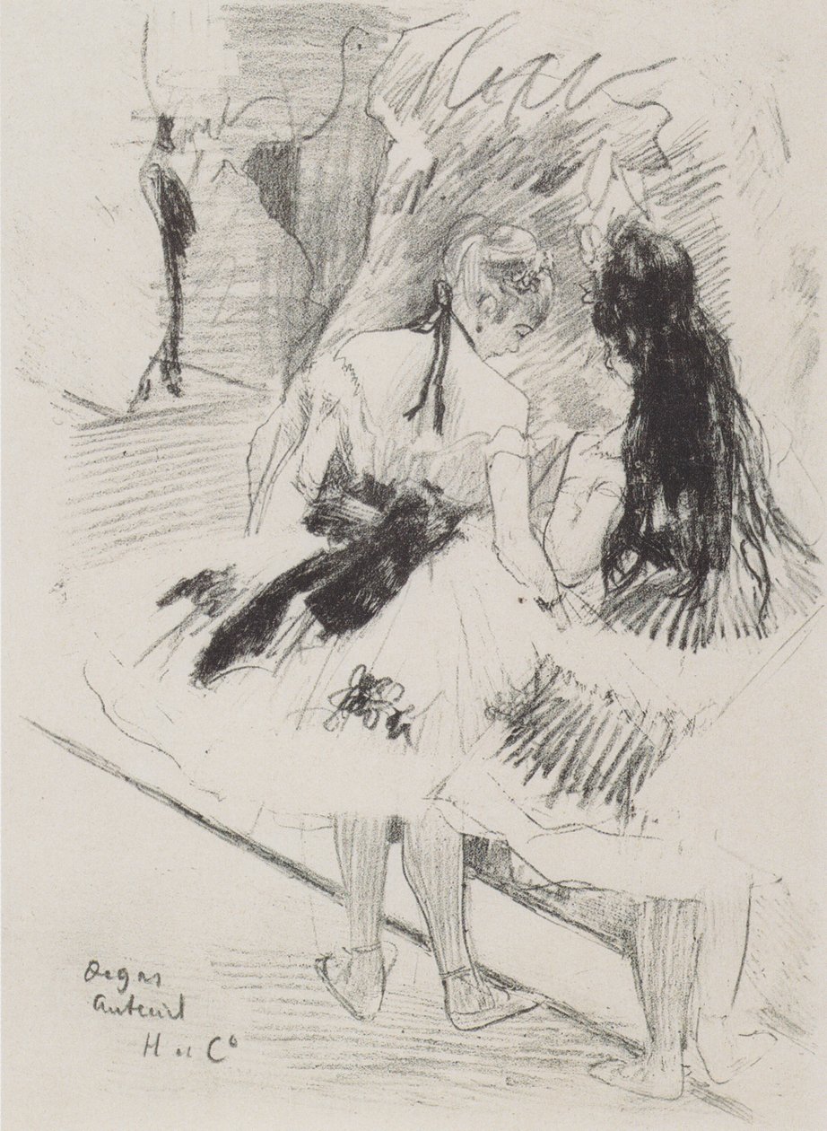 Nos bastidores de Edgar Degas
