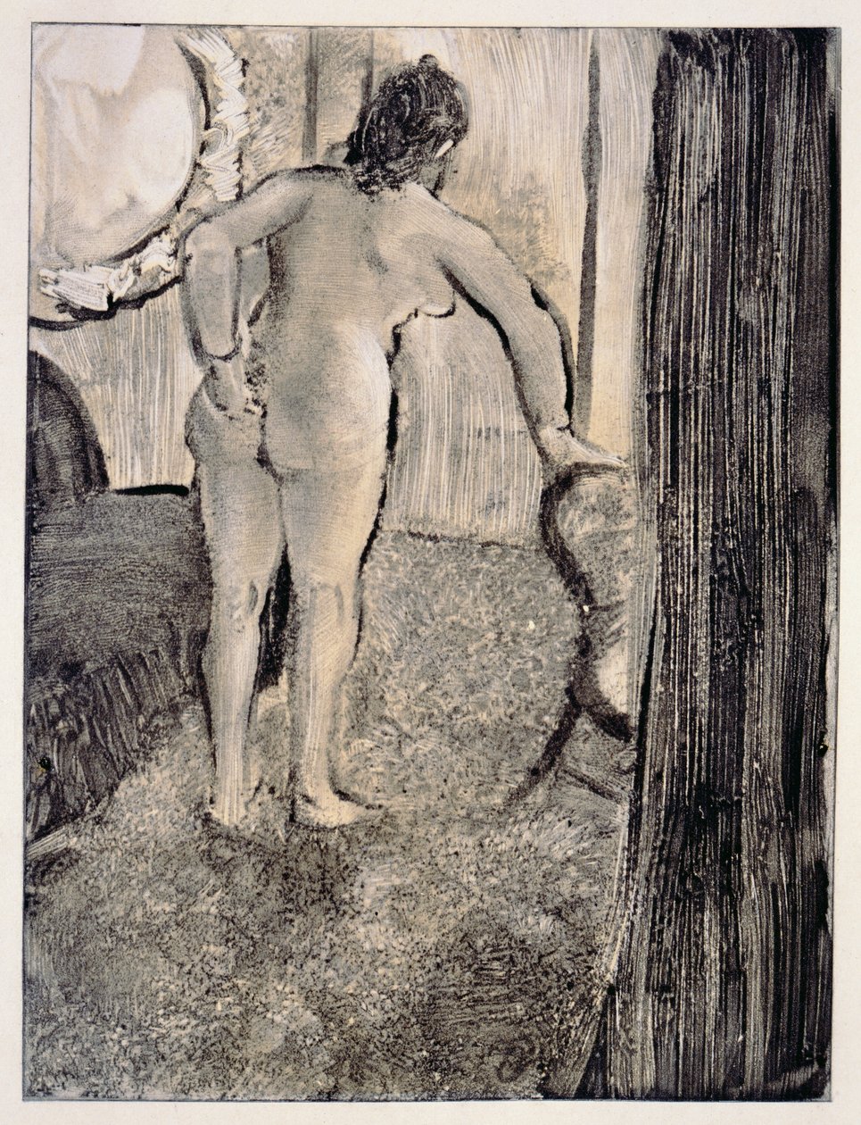 Ilustração de "The Tellier House", de Guy de Maupassant (1850-93) gravada por Maurice Potin, 1933 de Edgar Degas