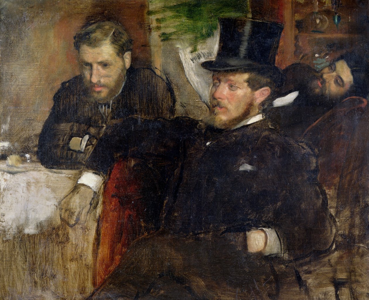 Jeantaud, Linet e Laine, 1871 de Edgar Degas