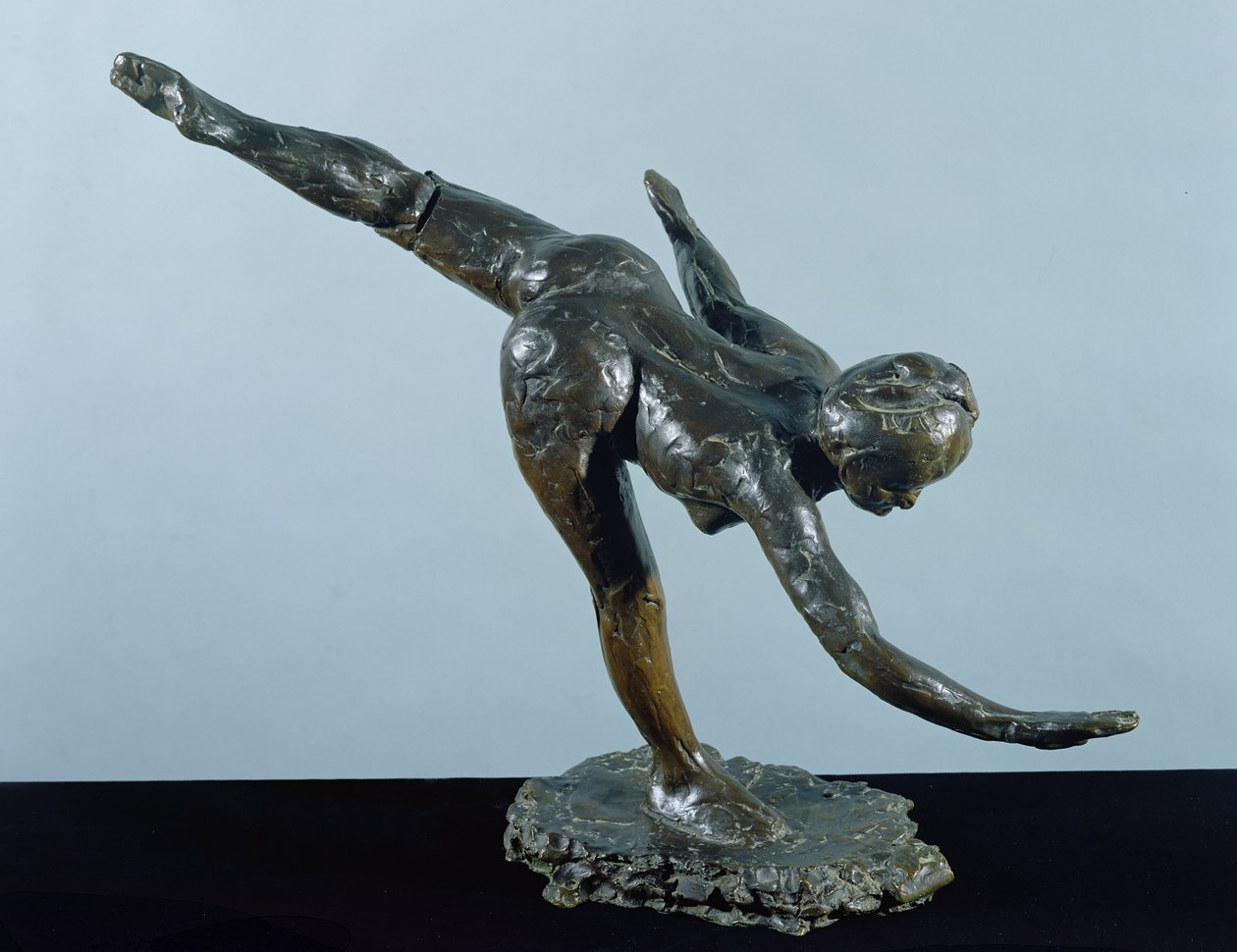 Grande Arabesco, terceiro estado (bronze) de Edgar Degas