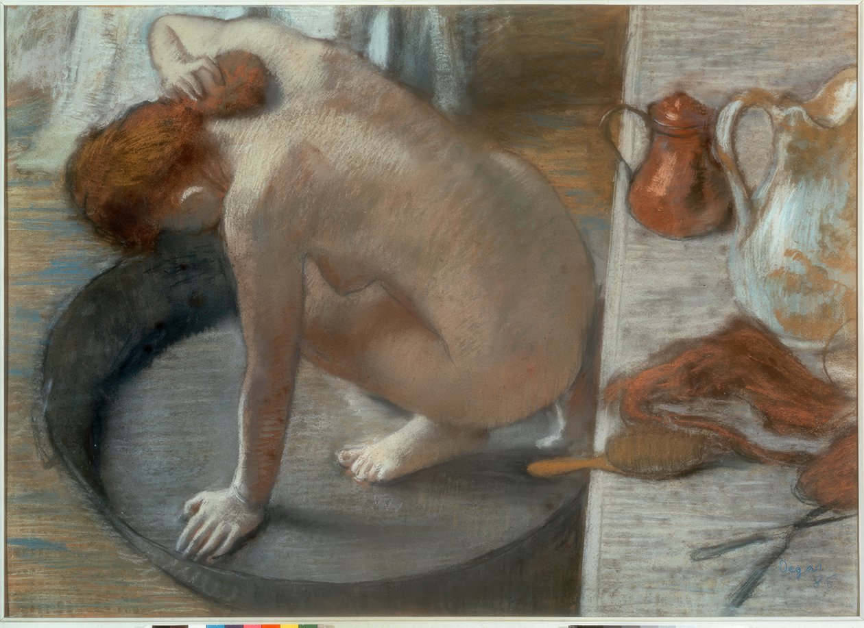 A banheira de Edgar Degas