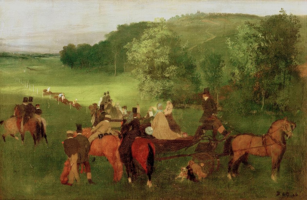 Corridas de Edgar Degas