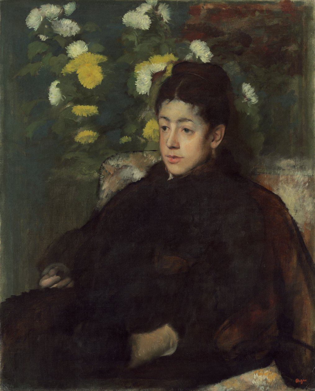 Mademoiselle Malo, c.1877 de Edgar Degas