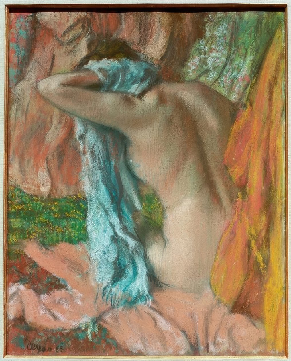 Depois do banho de Edgar Degas