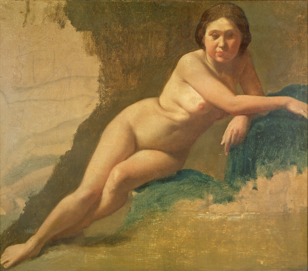 Estudo nu de Edgar Degas
