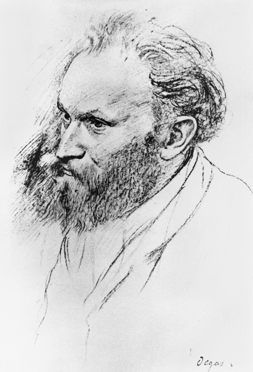 Retrato de Edouard Manet (1832-83) de Edgar Degas