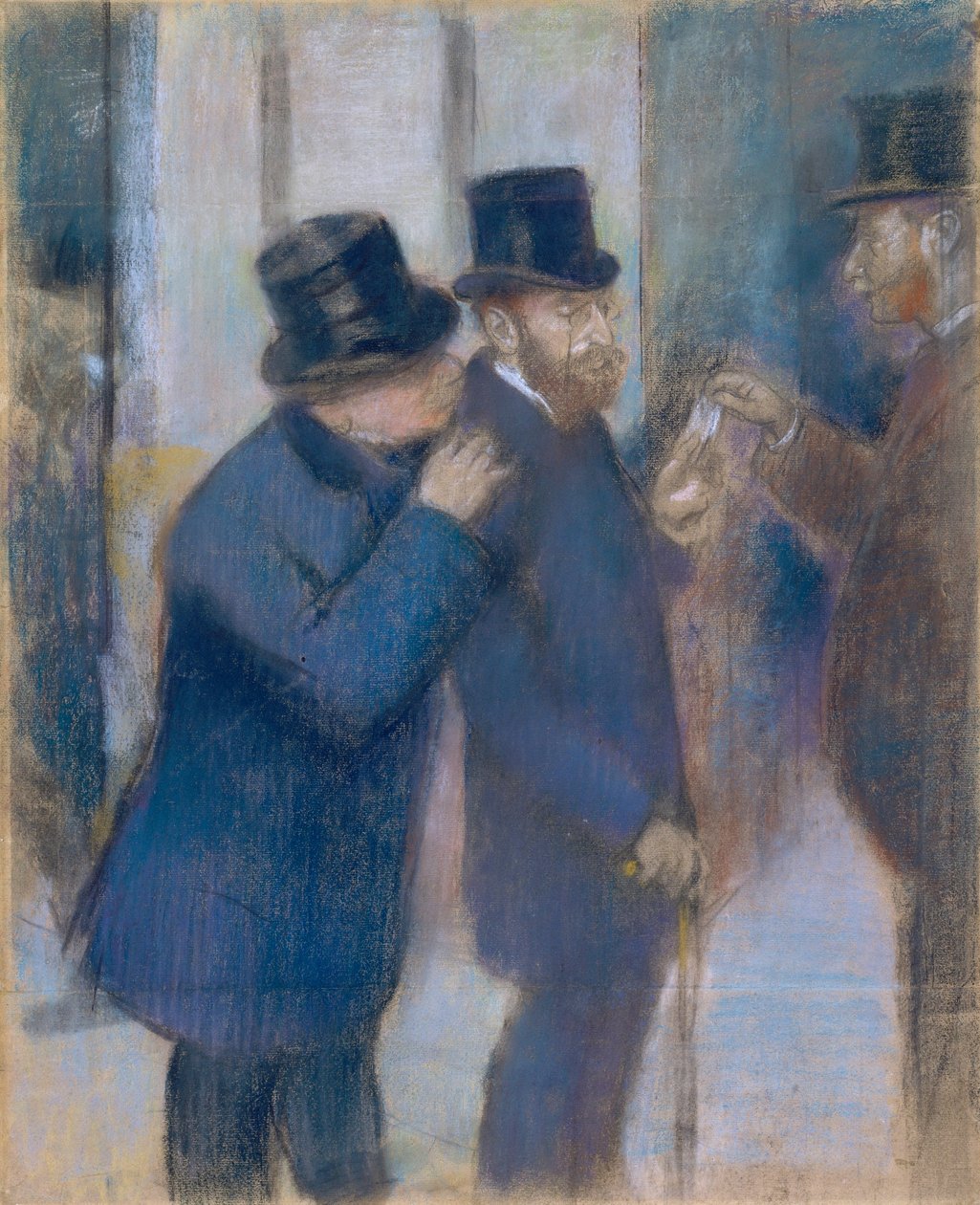 Retratos na Bolsa de Valores de Edgar Degas