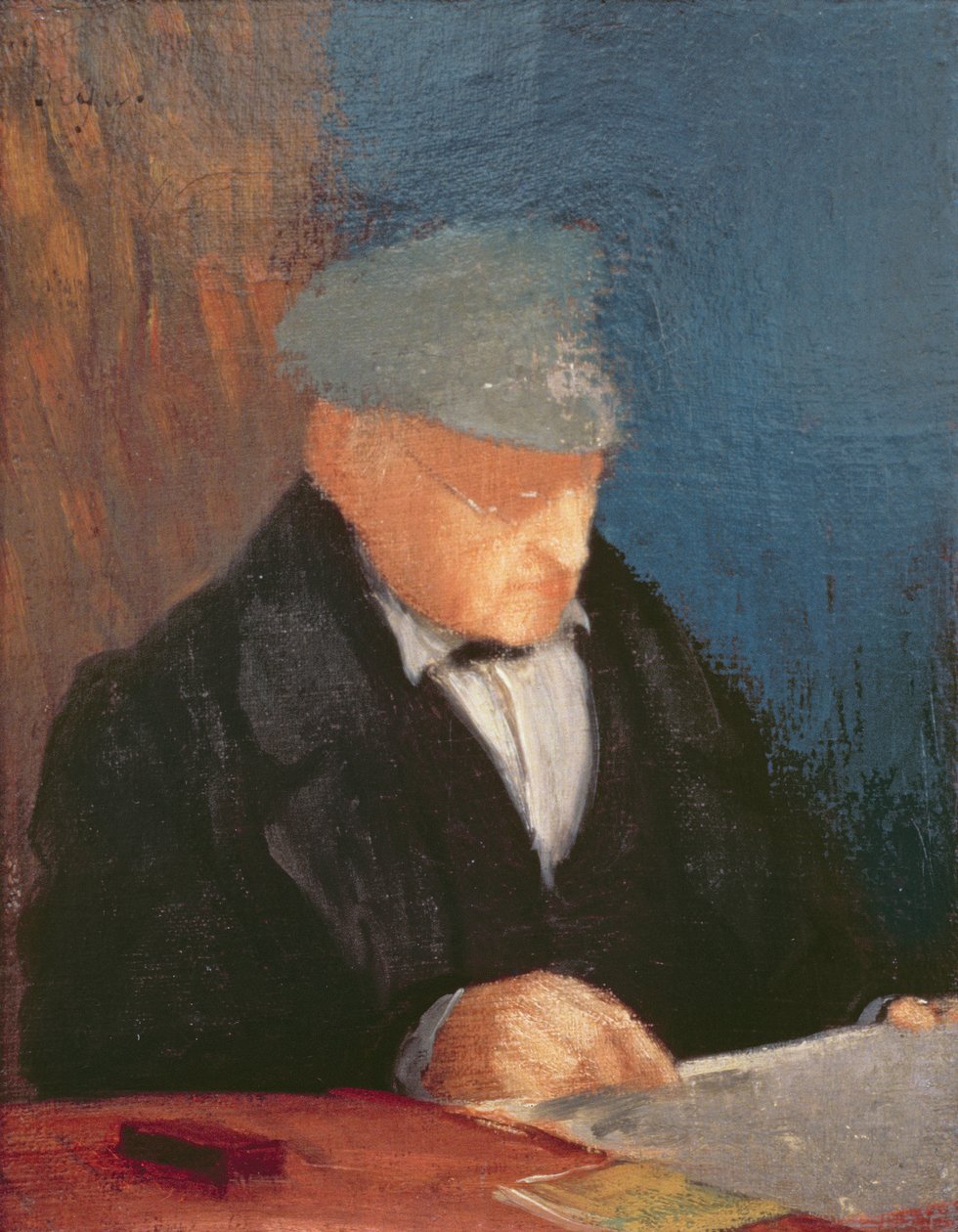 Rene-Hilaire de Gas, avô do artista de Edgar Degas
