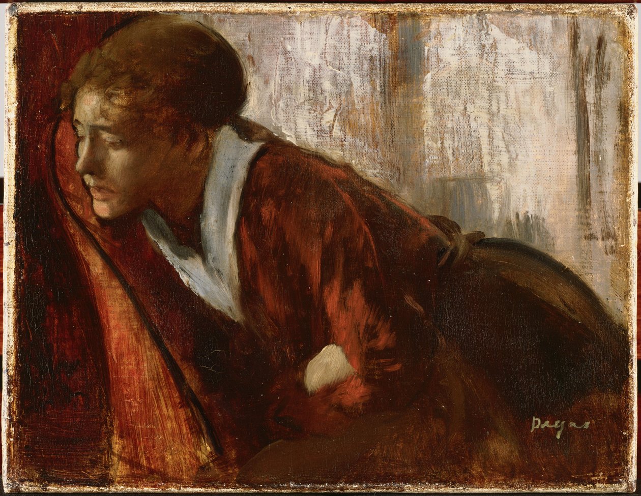 Melancólico de Edgar Degas