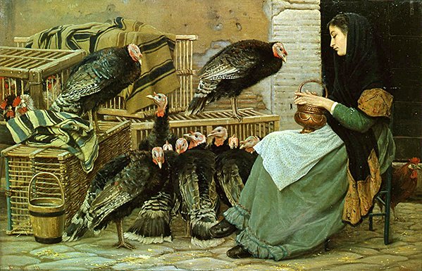 Mercado de Natal da Turquia em Roma de Edgar Barclay