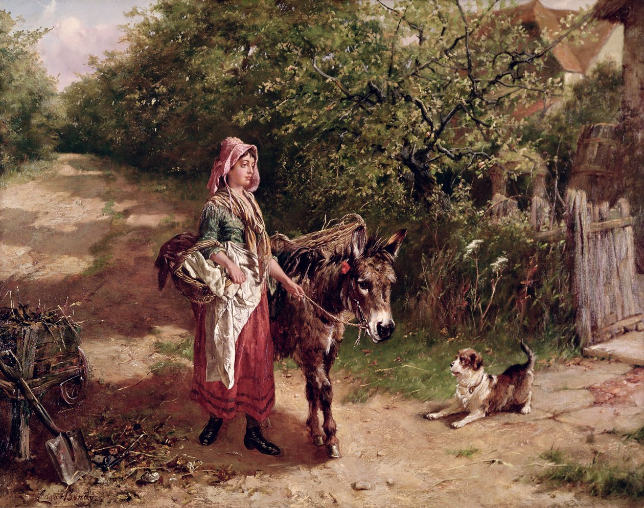 Home from Market de Edgar Bundy