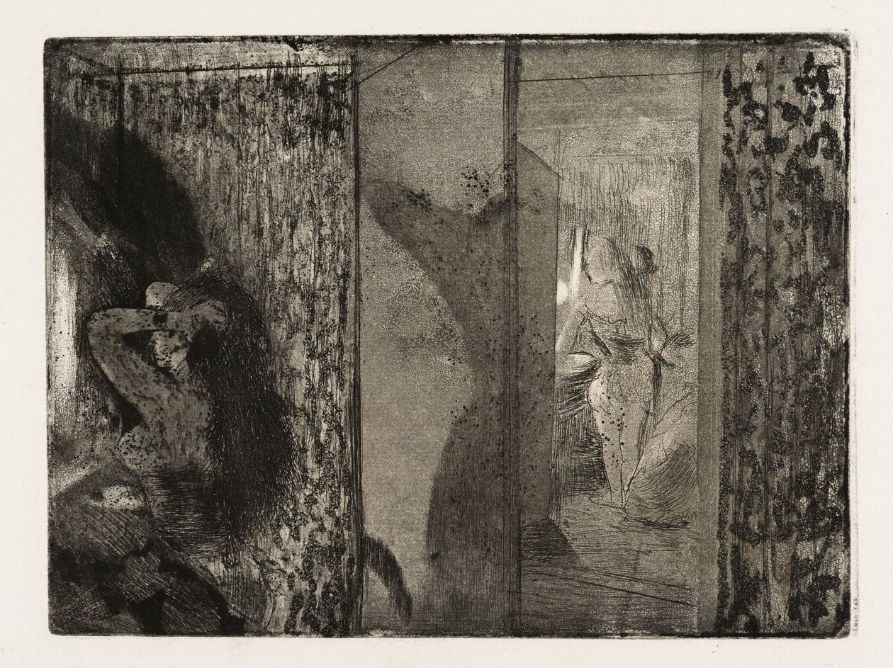 Atrizes nos seus camarins de Edgar Degas