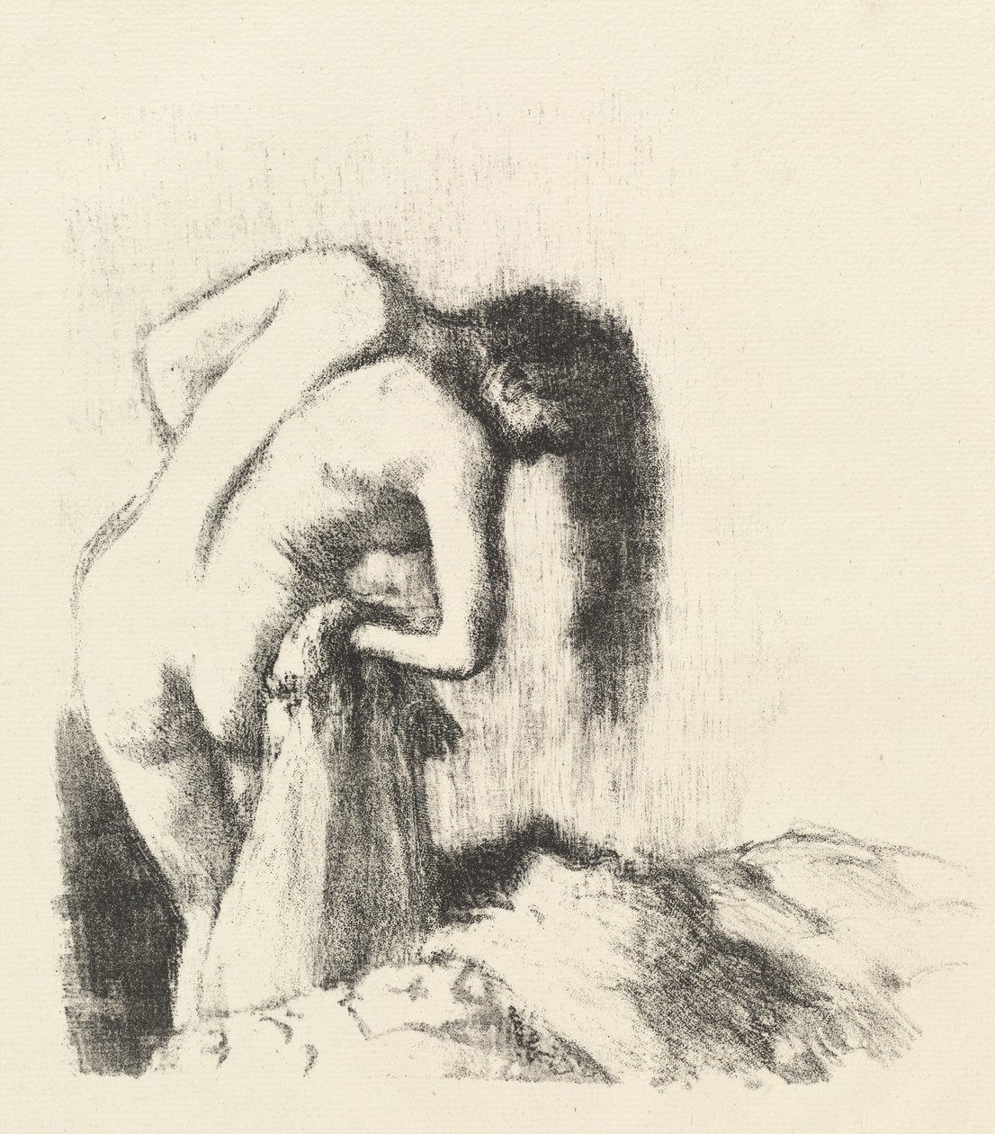 Depois do banho de Edgar Degas