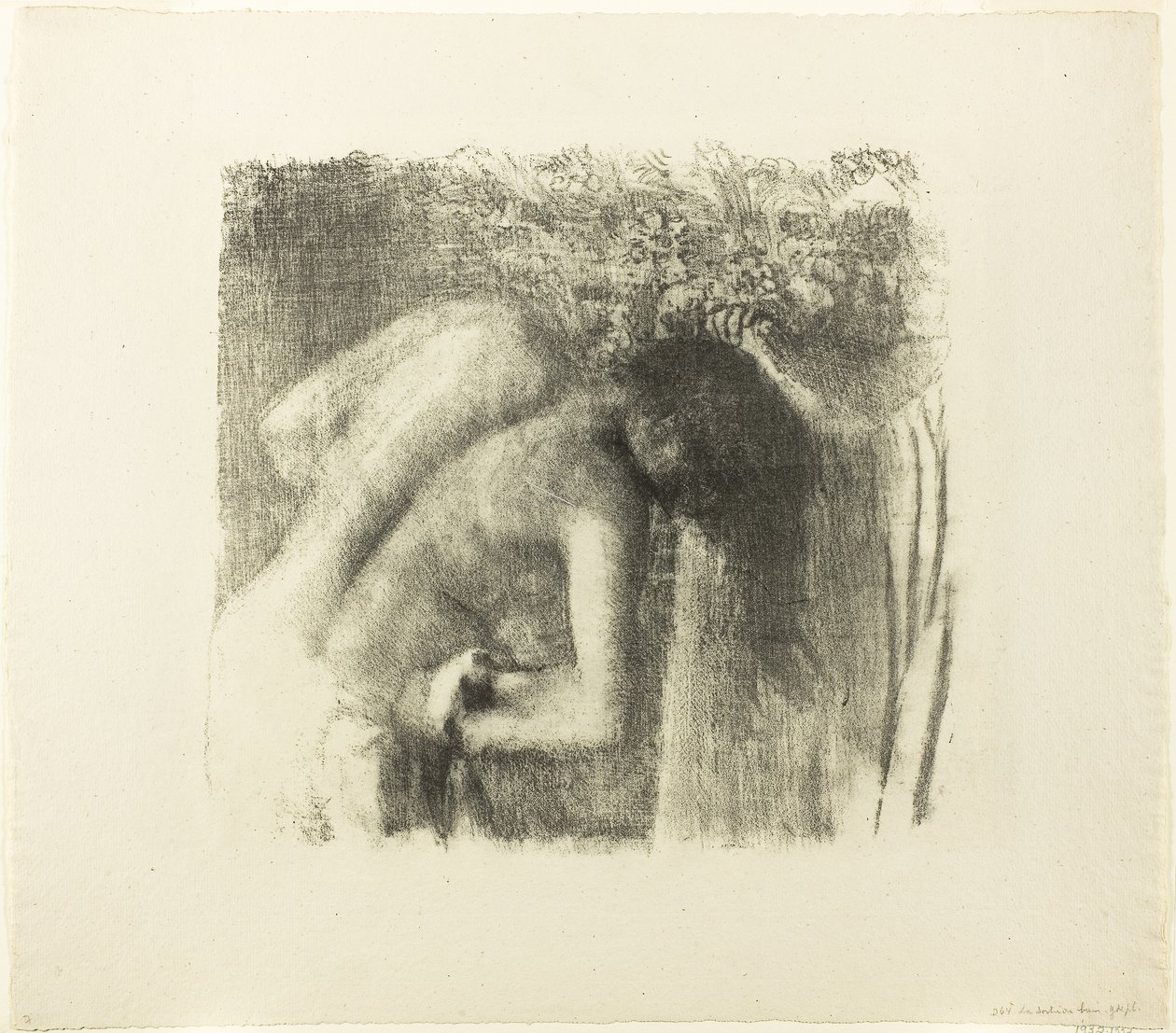 Depois do banho (versão grande) de Edgar Degas