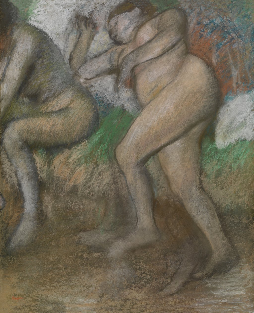 Depois do banho de Edgar Degas