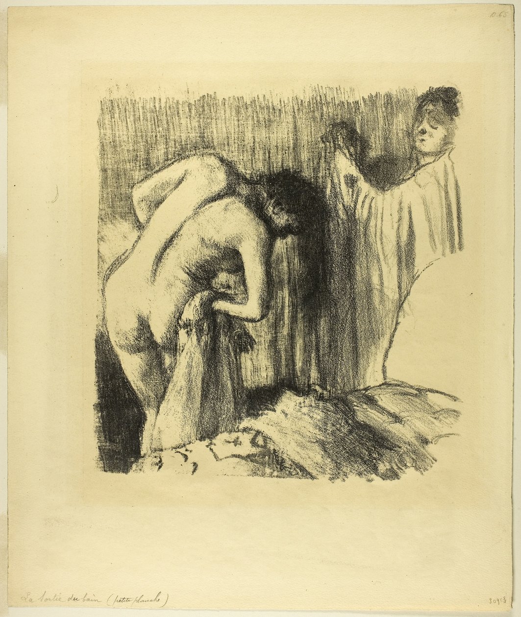 Depois do banho III de Edgar Degas