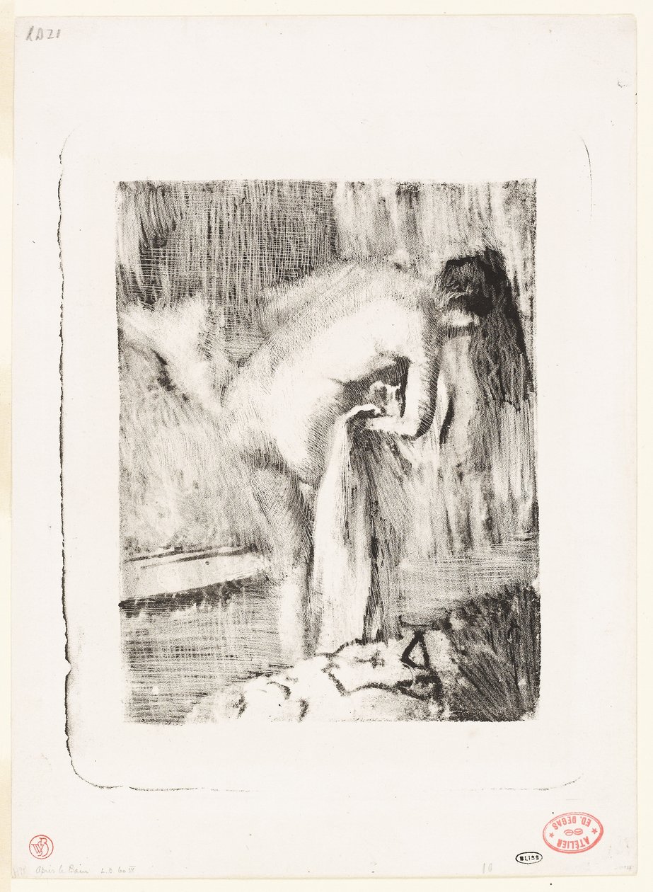Depois do banho II de Edgar Degas
