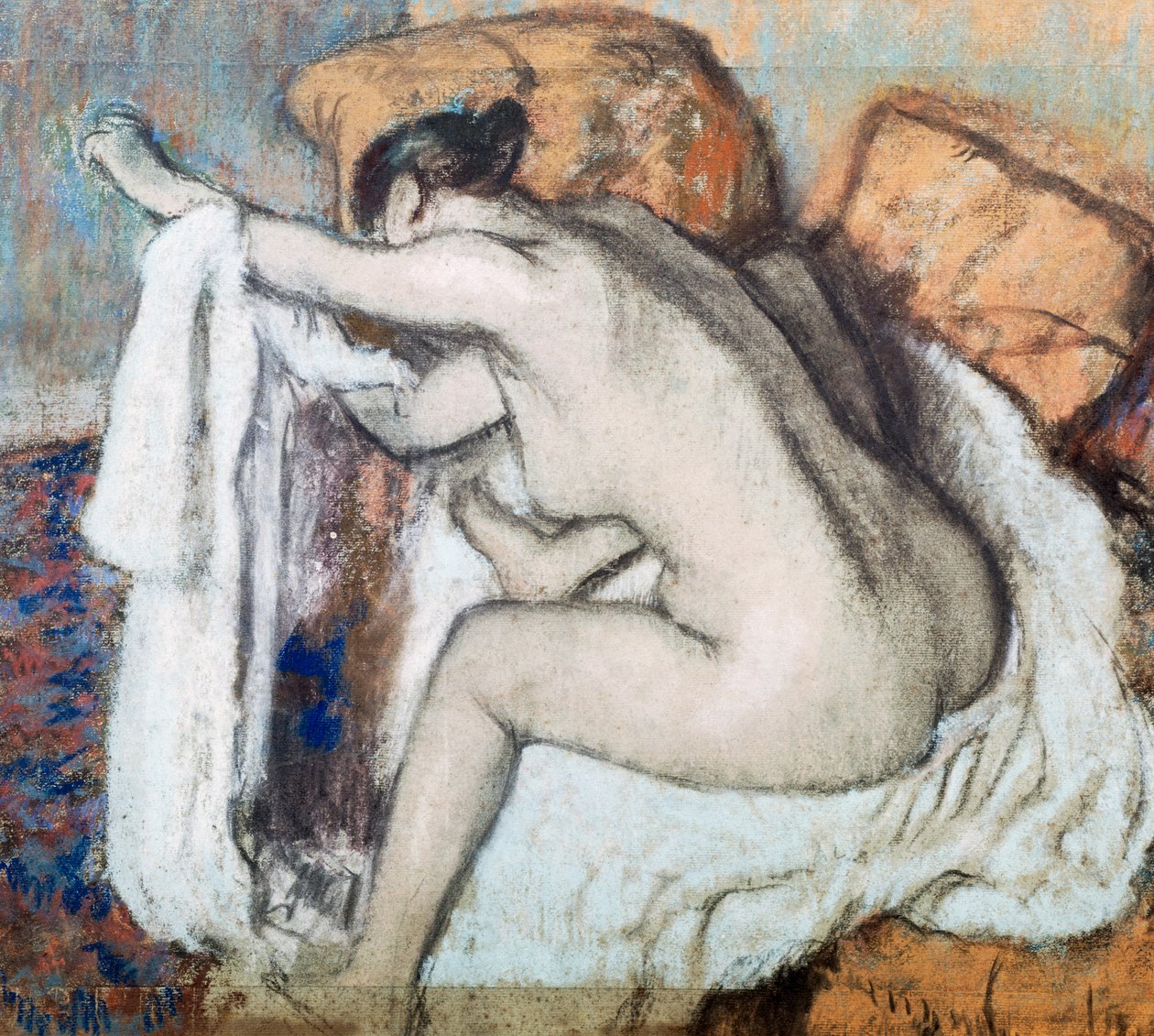 Depois do banho de Edgar Degas