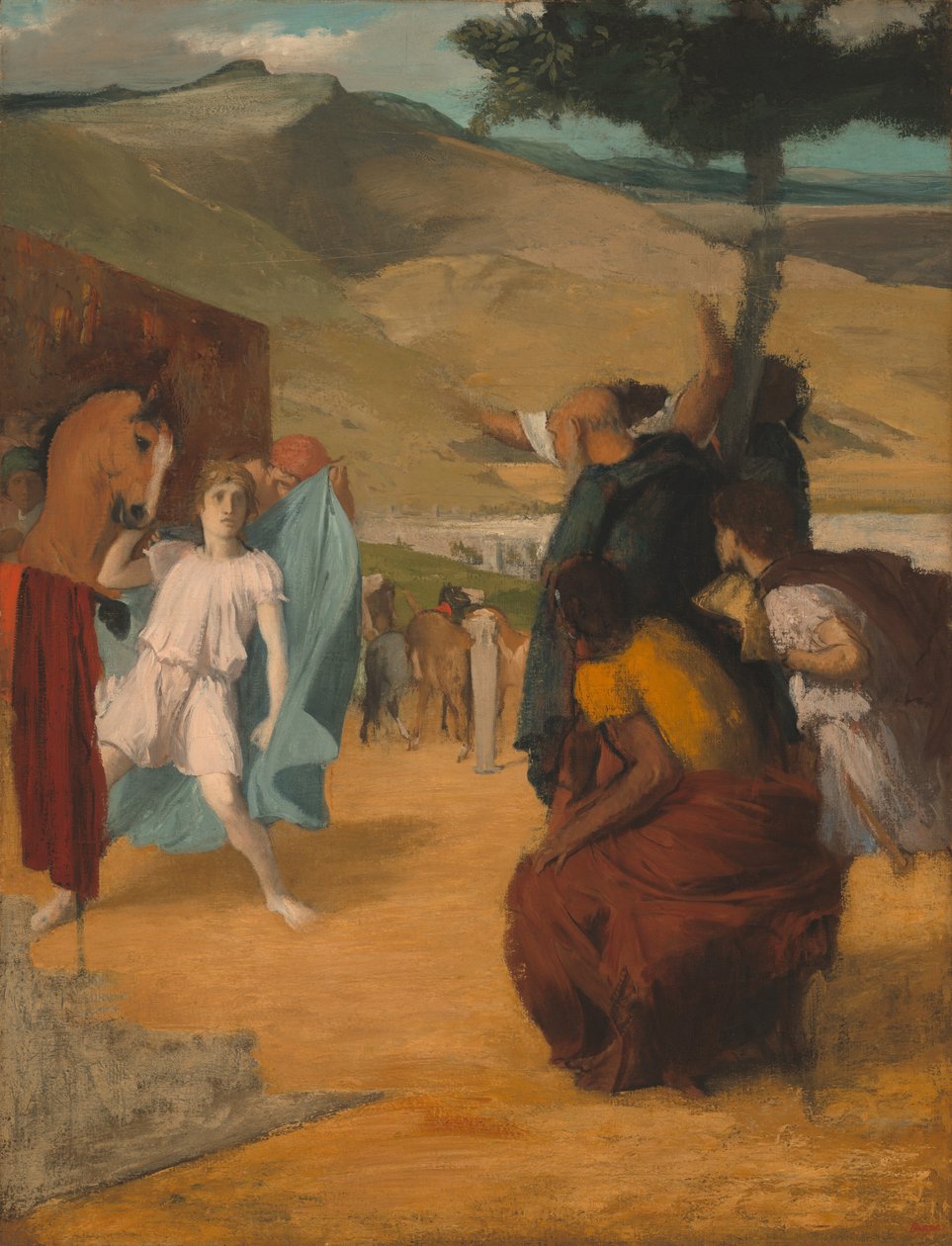 Alexandre e Bucéfalo de Edgar Degas