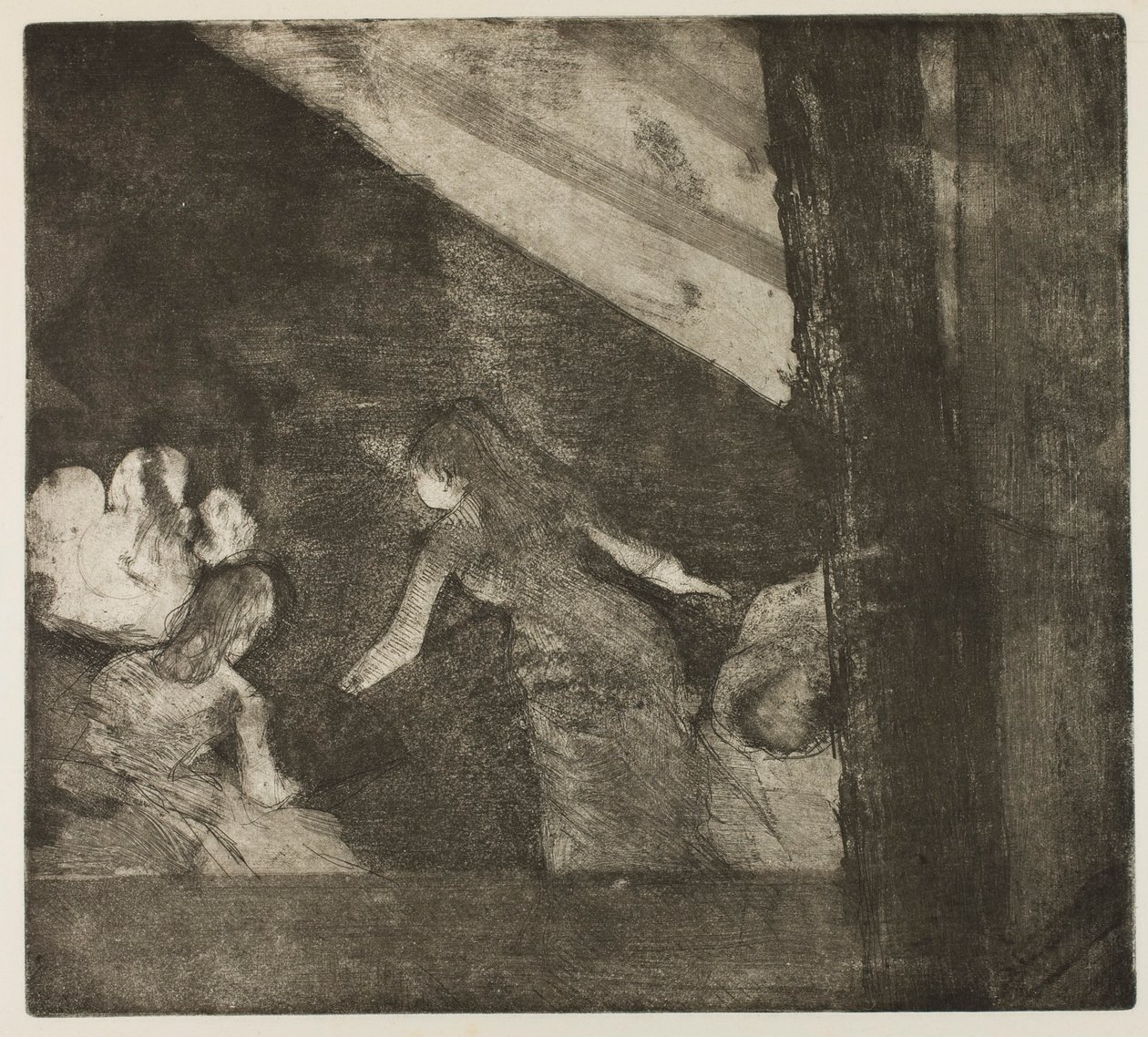 No Café des Ambassadeurs de Edgar Degas