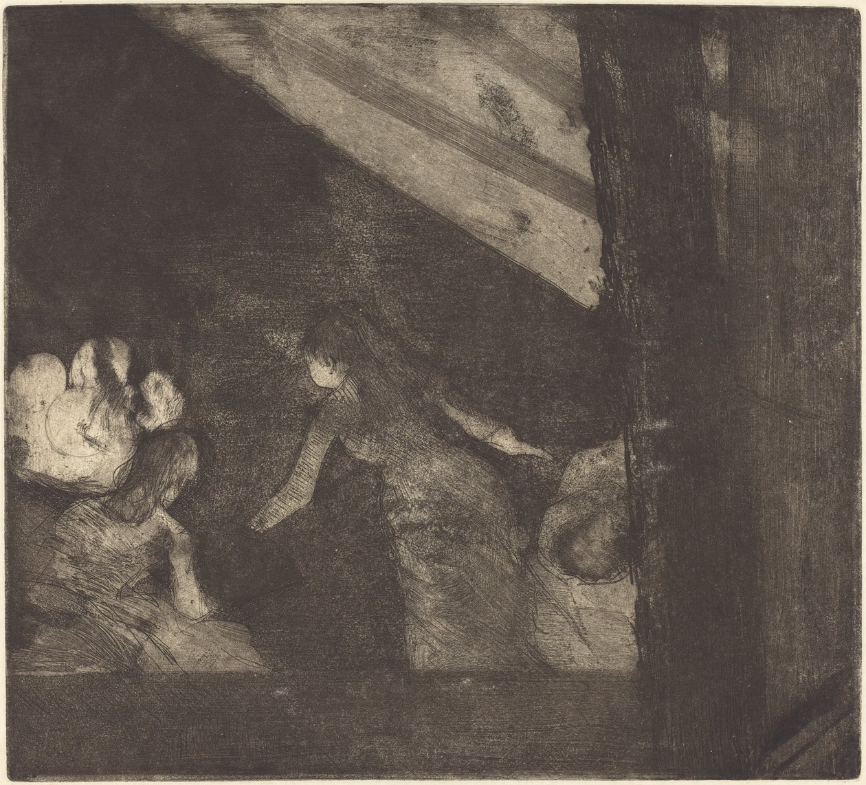 No Café des Ambassadeurs Aux Ambassadeurs, 18791880. de Edgar Degas