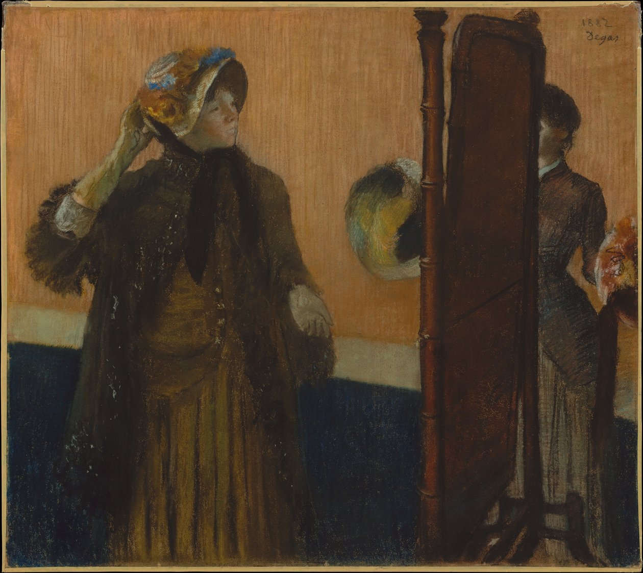 Na modista de Edgar Degas