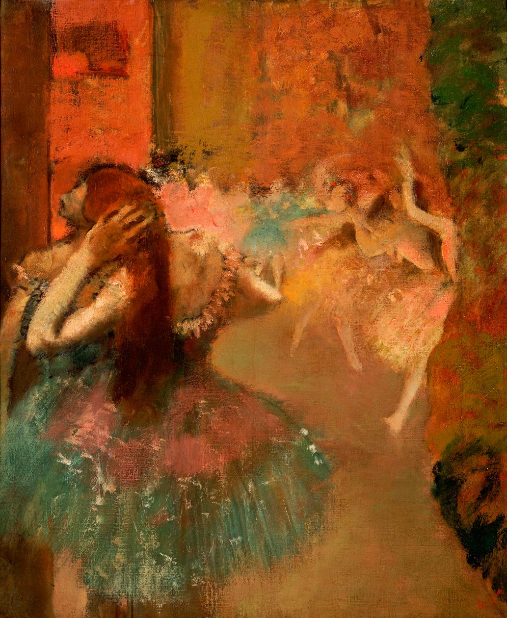 Cena de balé de Edgar Degas