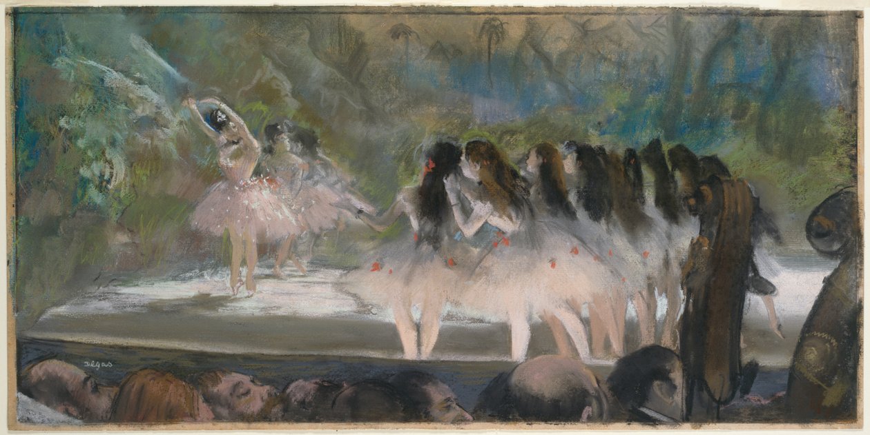 Ballet na Opéra de Paris de Edgar Degas
