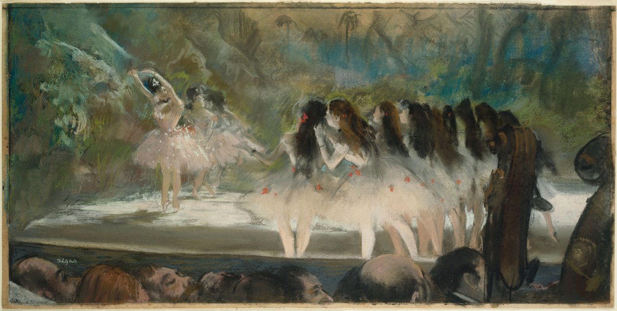 Ballet na Opéra de Paris de Edgar Degas