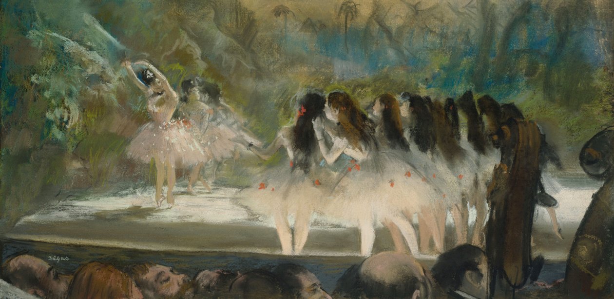 Ballet na Opéra de Paris de Edgar Degas