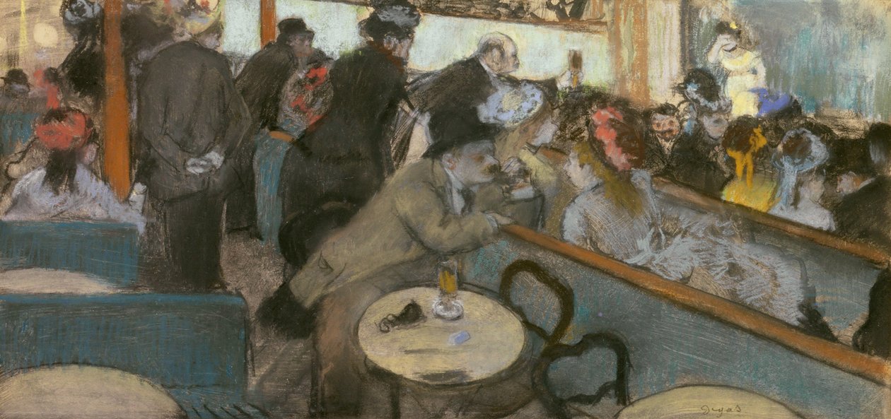 Café-Concerto de Edgar Degas