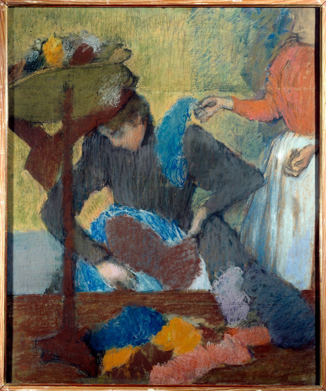 Pastel de Edgar Degas (1834-1917) 1898 Sol. 0,91x0,75 m Paris, musee d