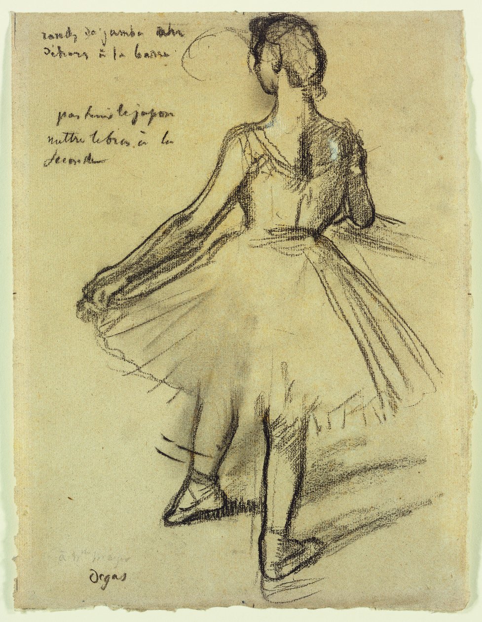 Dançarino de Edgar Degas