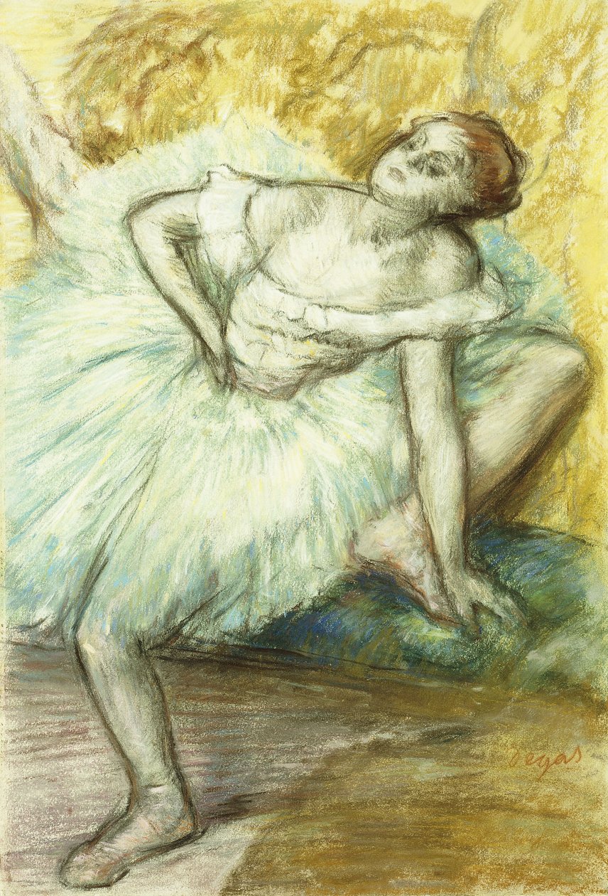 Dança; Dançarina, 1897-1900 de Edgar Degas