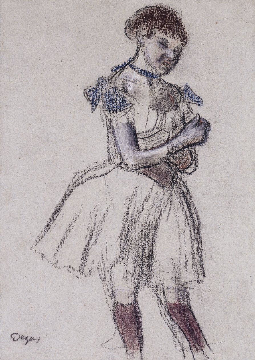 Dança; Dançarina, c.1880 de Edgar Degas