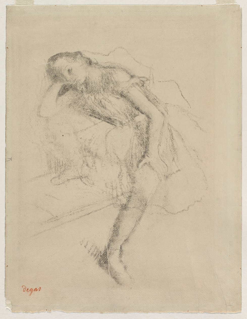 Dançarino em repouso de Edgar Degas